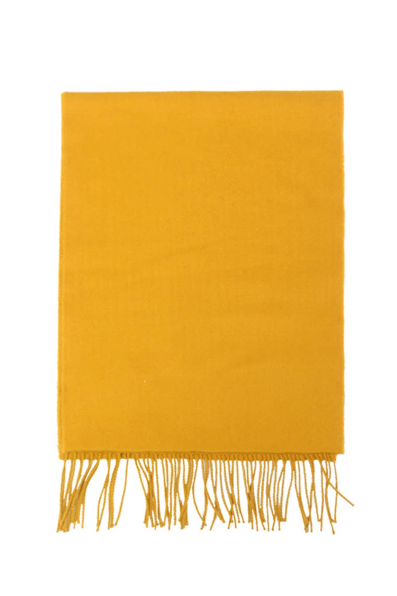 David And Young - Softer than Cashmere SOLID Vegan Cashmere Touch Scarves