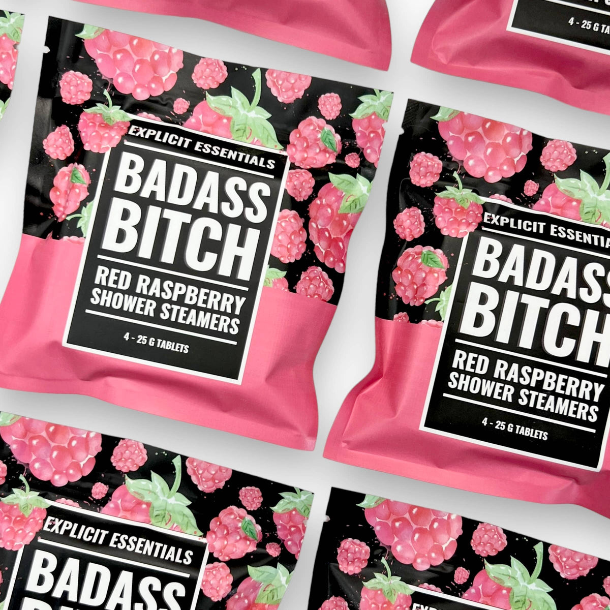 Explicit Essentials - Gifts For Friends, Bad @ss B!tch Shower Steamers