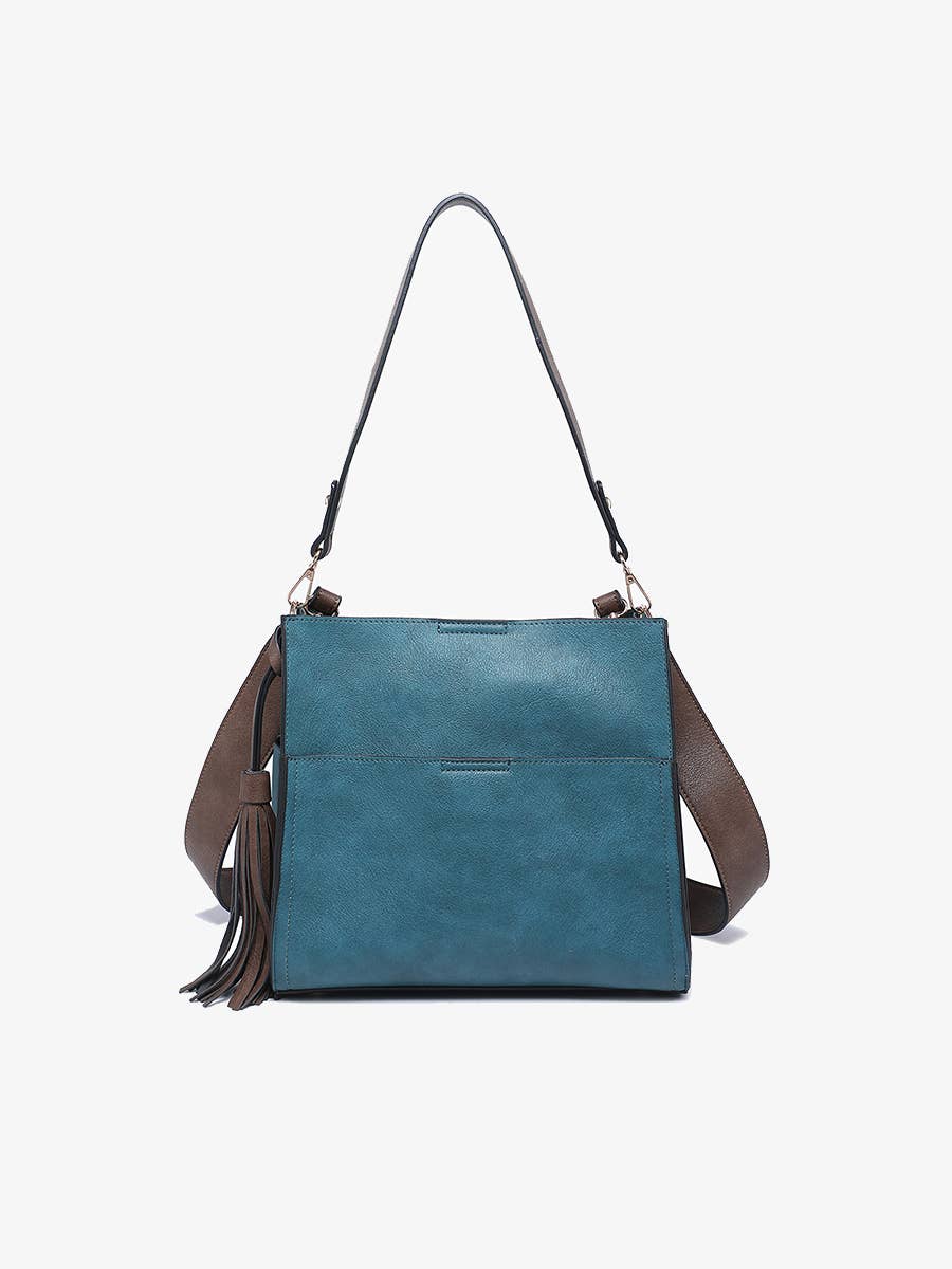 Jen & Co. - Lyla 2-in-1 Bucket Bag w/ Guitar Strap | M1867
