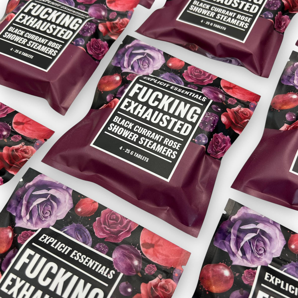 Explicit Essentials - Fucking Exhausted Shower Steamers