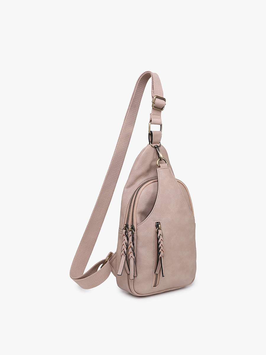Jen & Co. - Nikki Dual Compartment Crossbody Sling Bag | M2342