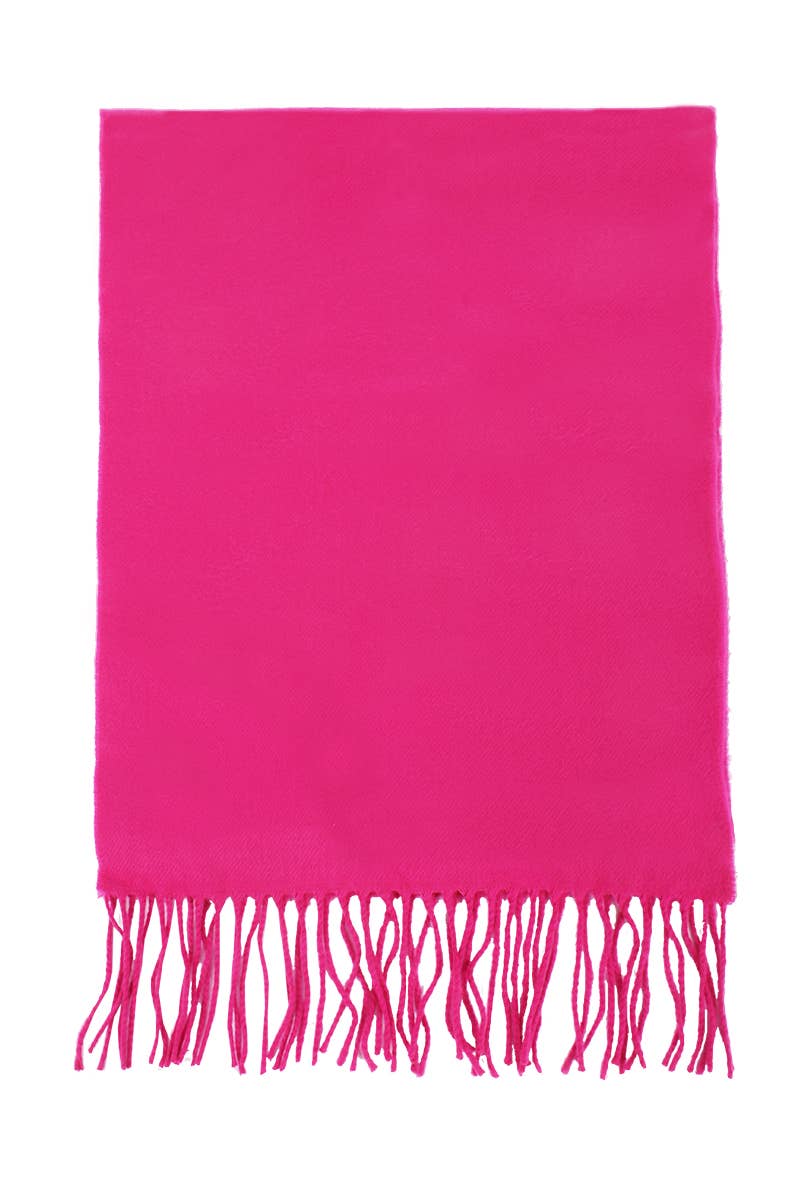 David And Young - Softer than Cashmere SOLID Vegan Cashmere Touch Scarves