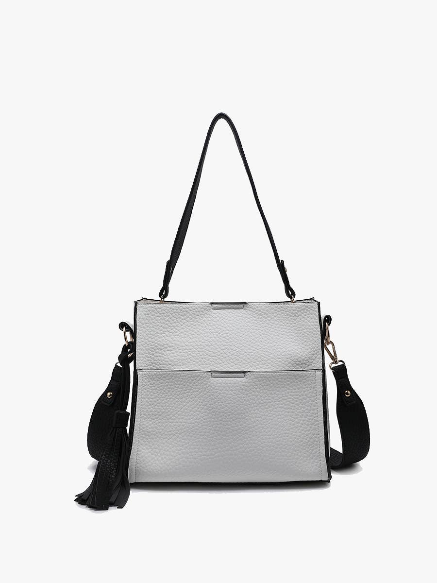 Jen & Co. - Lyla 2-in-1 Bucket Bag w/ Guitar Strap | M1867