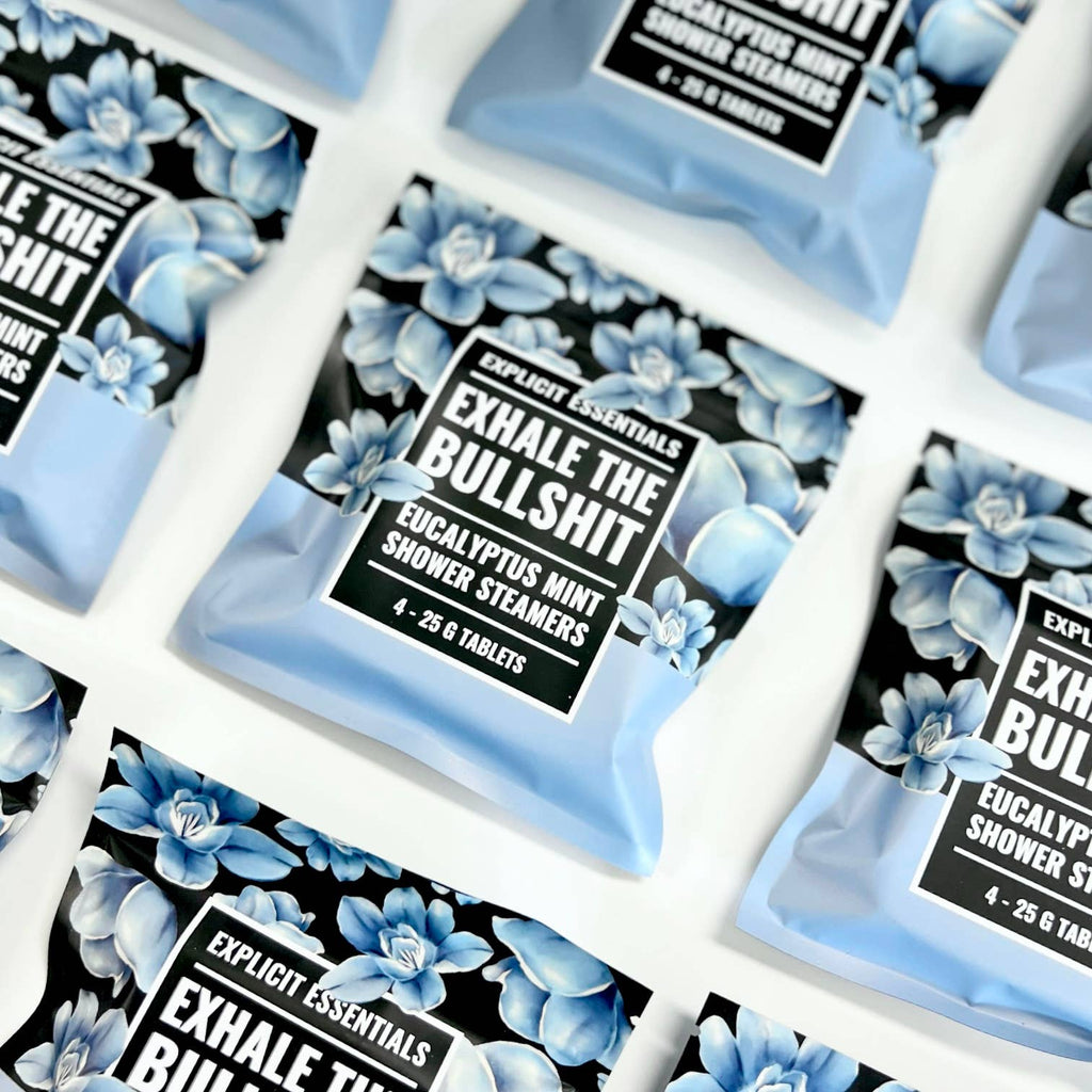 Explicit Essentials - Exhale The Bullsh!t Shower Steamers