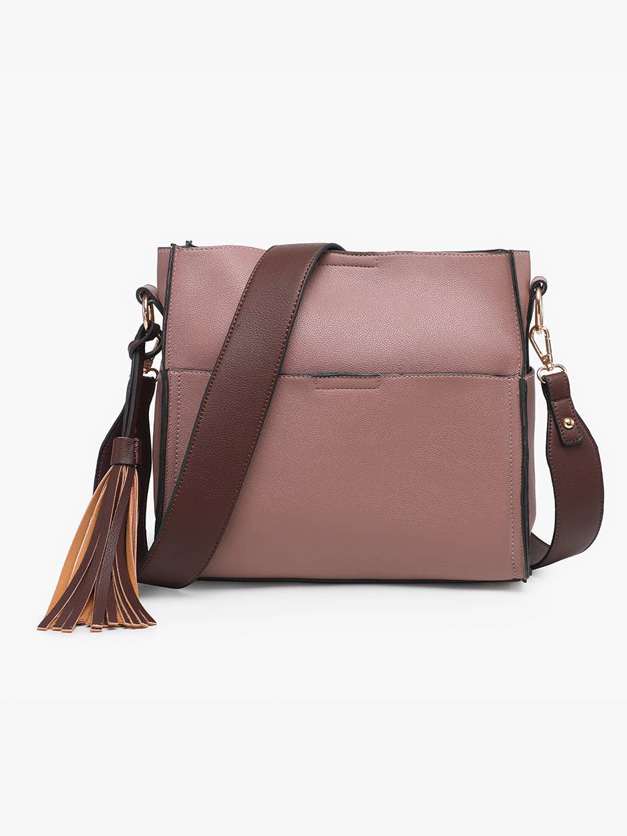 Jen & Co. - Lyla 2-in-1 Bucket Bag w/ Guitar Strap | M1867