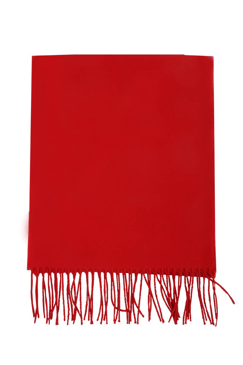 David And Young - Softer than Cashmere SOLID Vegan Cashmere Touch Scarves