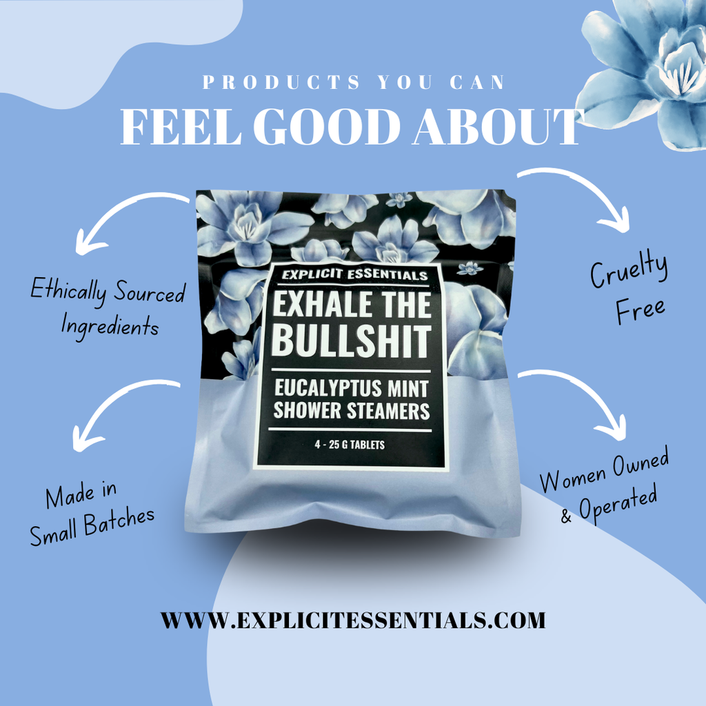 Explicit Essentials - Exhale The Bullsh!t Shower Steamers