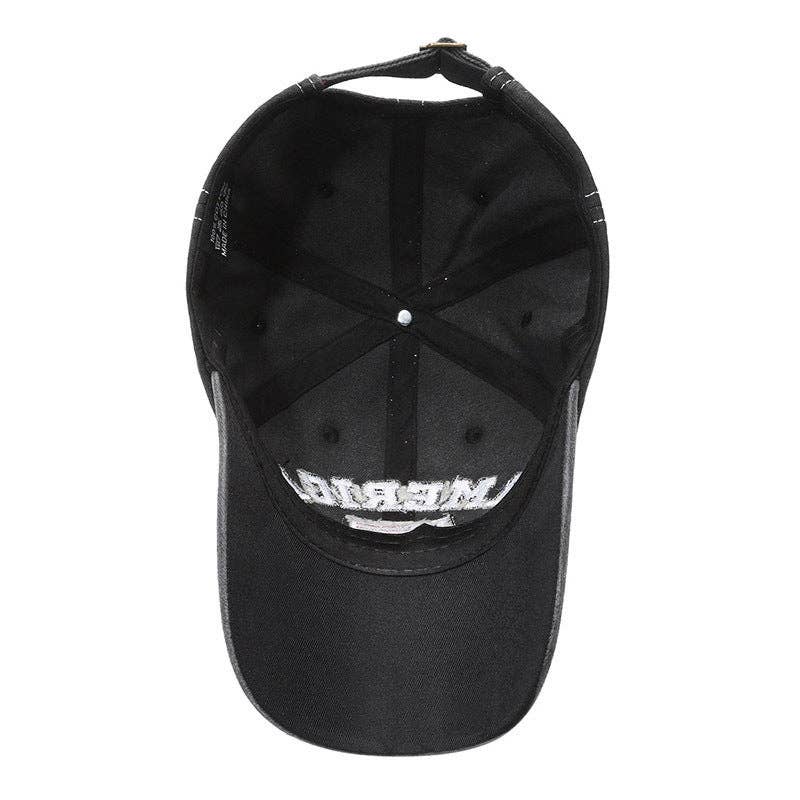 Suhkasana - Vintage America Flag Embroidered Baseball Cap