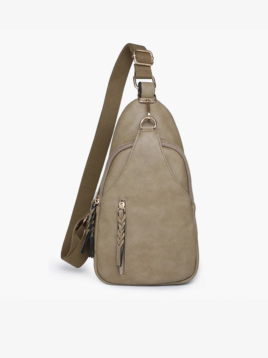 Jen & Co. - Nikki Dual Compartment Crossbody Sling Bag | M2342