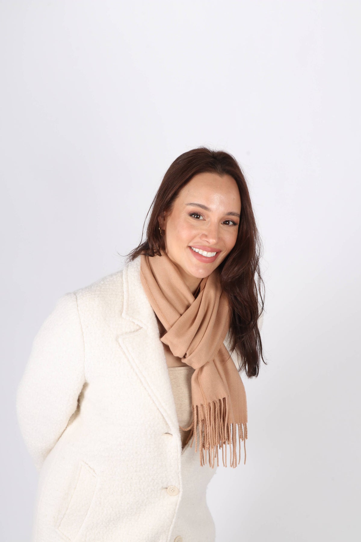David And Young - Softer than Cashmere SOLID Vegan Cashmere Touch Scarves