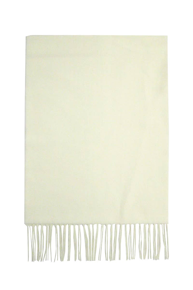 David And Young - Softer than Cashmere SOLID Vegan Cashmere Touch Scarves