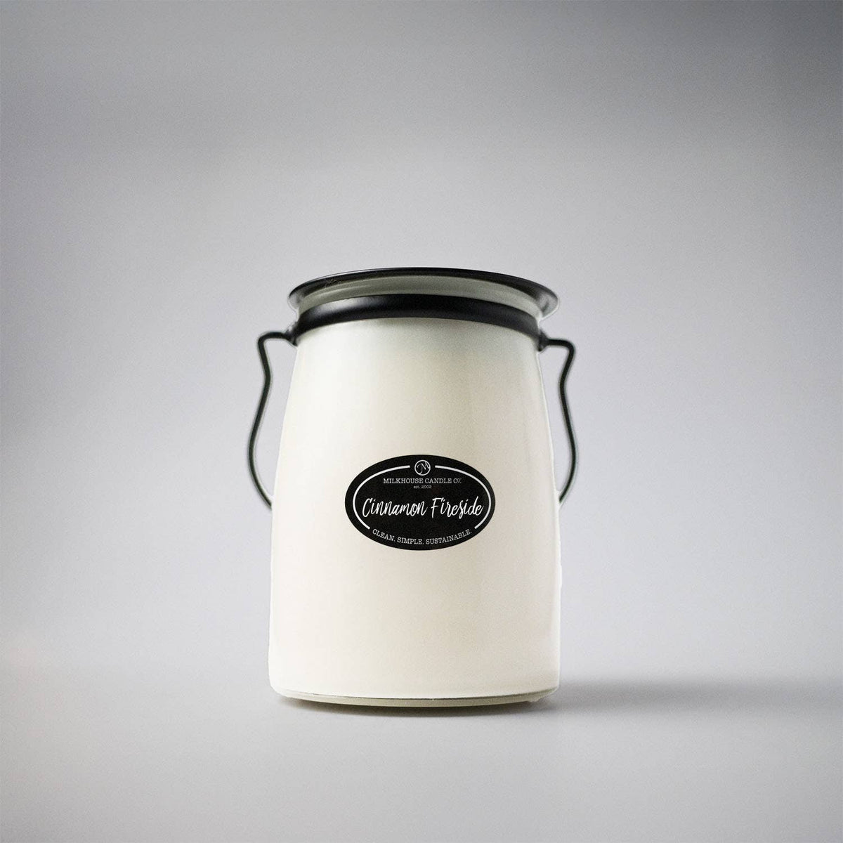 Milkhouse Candle Company - 22 oz Butter Jar Candle: Cinnamon Fireside