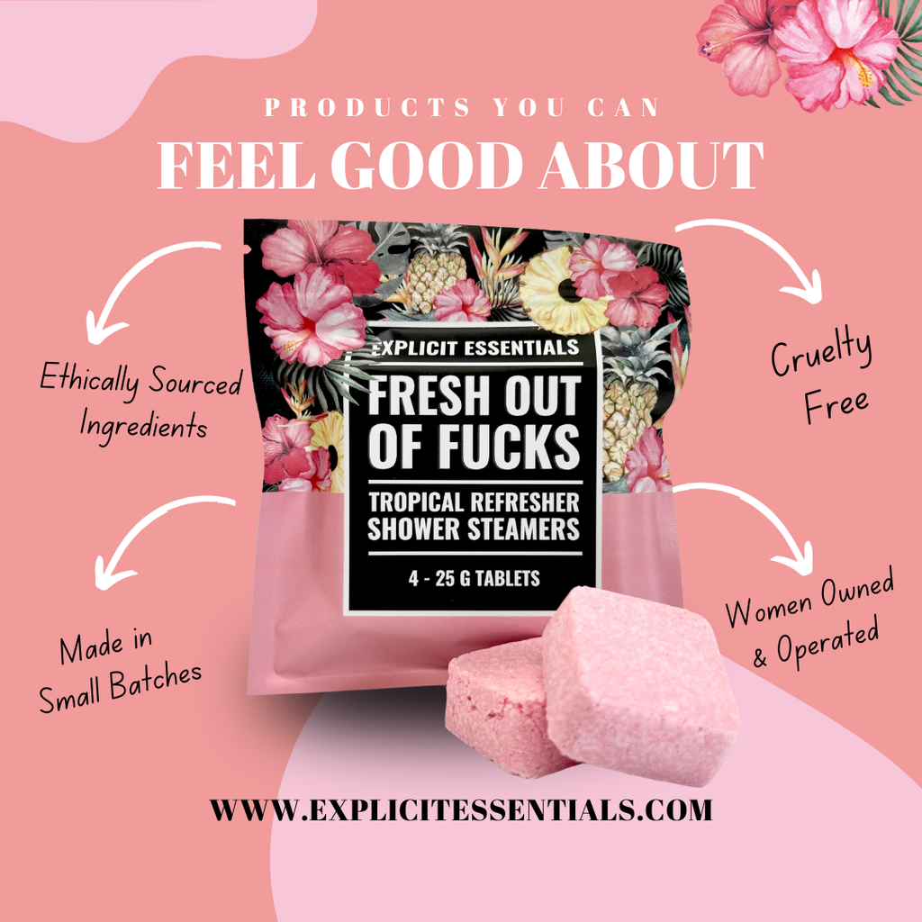 Explicit Essentials - Fresh Outta Fucks Shower Steamers