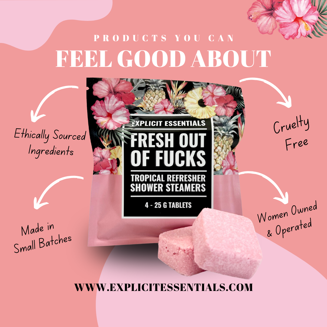 Explicit Essentials - Fresh Outta Fucks Shower Steamers