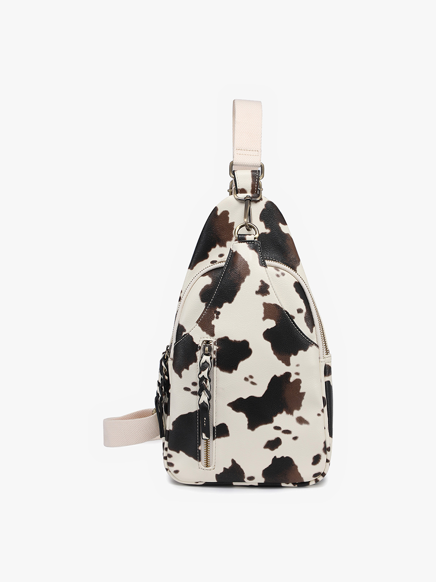 Jen & Co. - Nikki Dual Compartment Crossbody Sling Bag | M2342