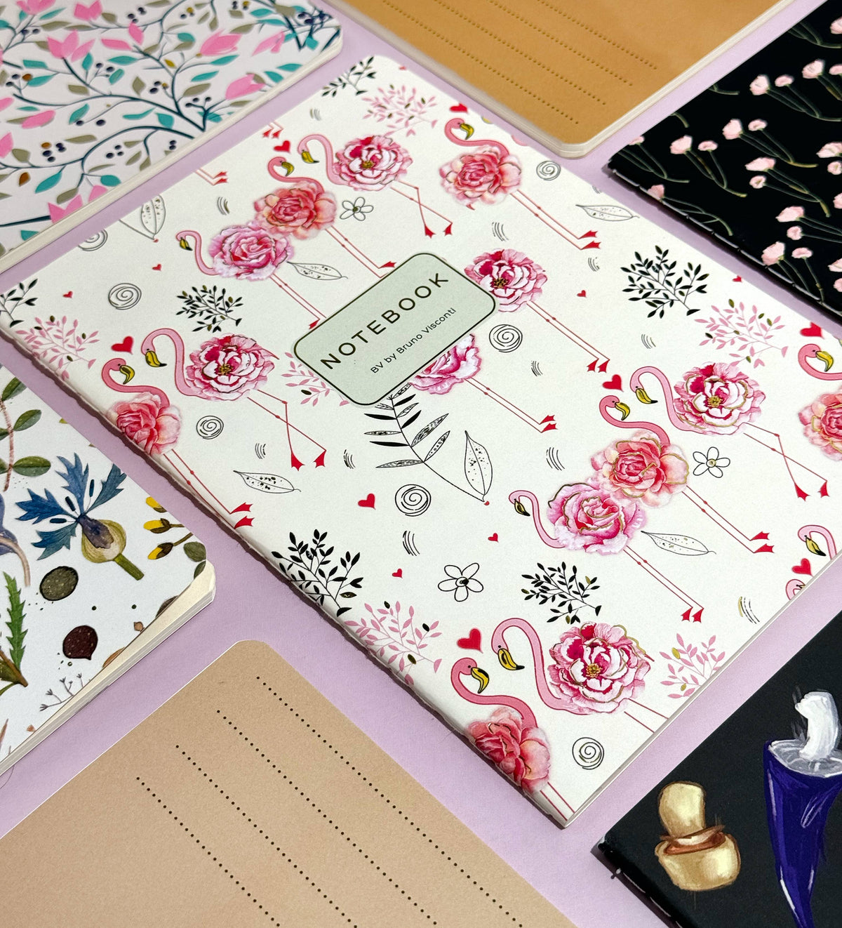 BV by Bruno Visconti - Flamingo  Notebook