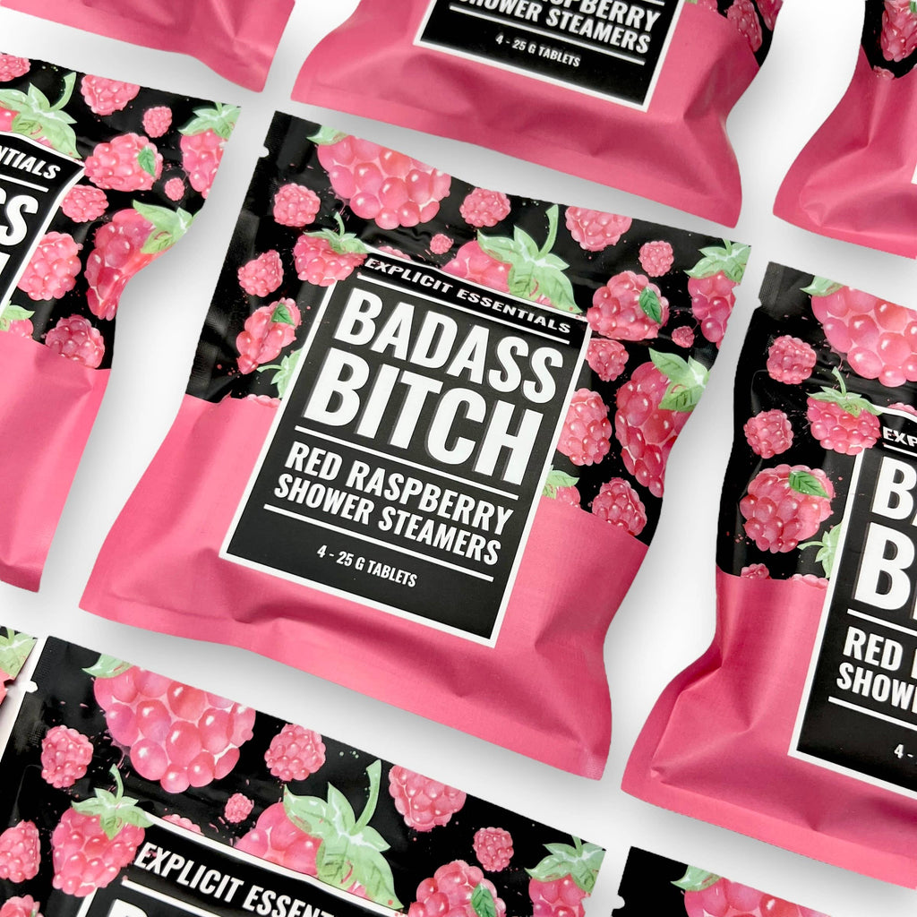 Explicit Essentials - Gifts For Friends, Bad @ss B!tch Shower Steamers