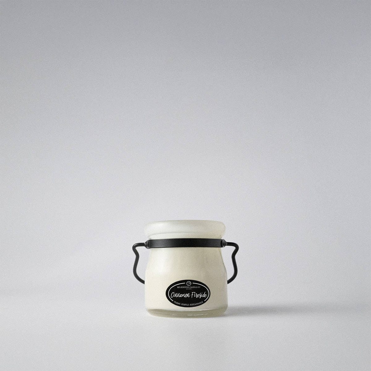 Milkhouse Candle Company - 5 oz Cream Jar Candle: Cinnamon Fireside