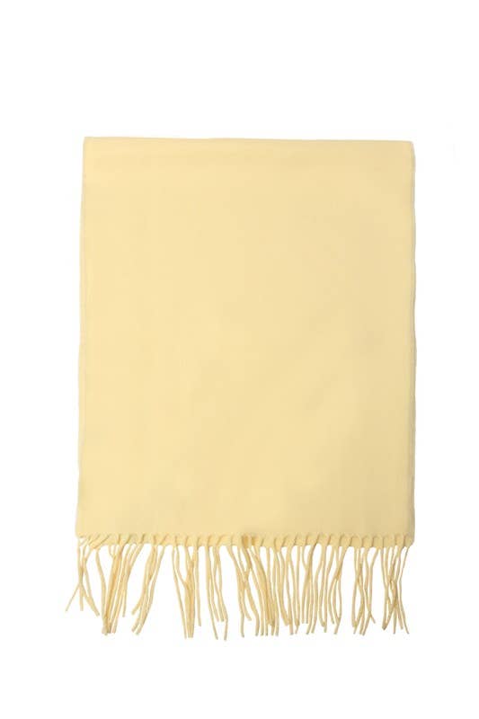 David And Young - Softer than Cashmere SOLID Vegan Cashmere Touch Scarves