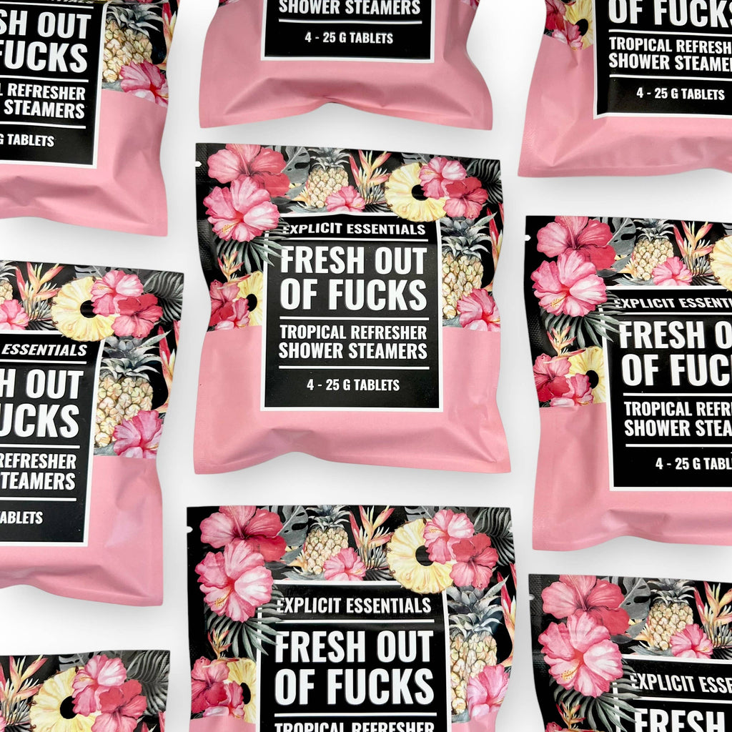 Explicit Essentials - Fresh Outta Fucks Shower Steamers