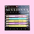 FUN CLUB - Adulthood Pen Set (funny gifts, graduation gifts, adulting)