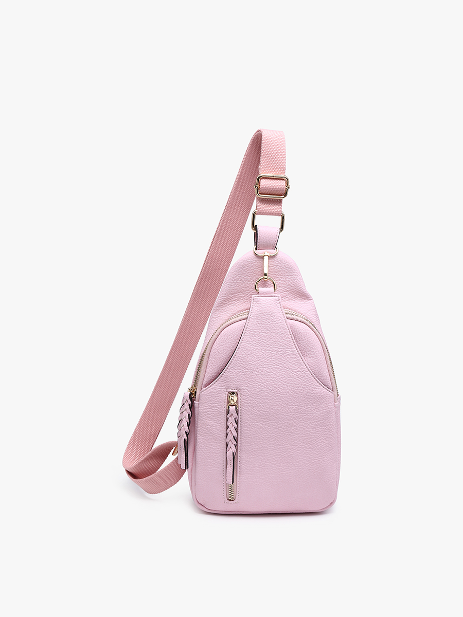 Jen & Co. - Nikki Dual Compartment Crossbody Sling Bag | M2342