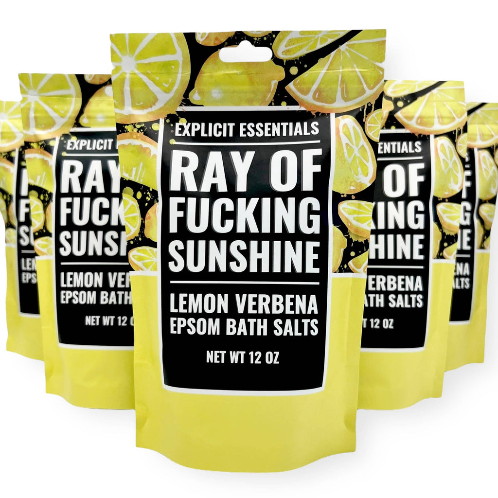 Explicit Essentials - Ray of Fucking Sunshine Bath Salts 12oz Bag