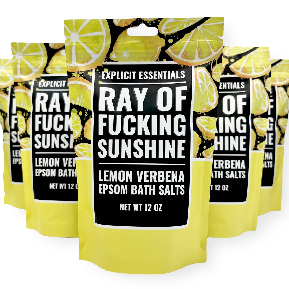 Explicit Essentials - Ray of Fucking Sunshine Bath Salts 12oz Bag