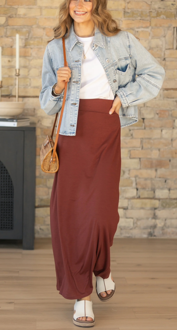Zenana - Maxi Skirt