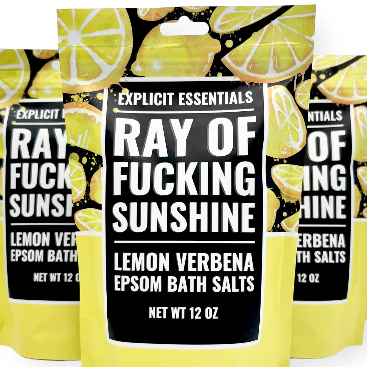 Explicit Essentials - Ray of Fucking Sunshine Bath Salts 12oz Bag