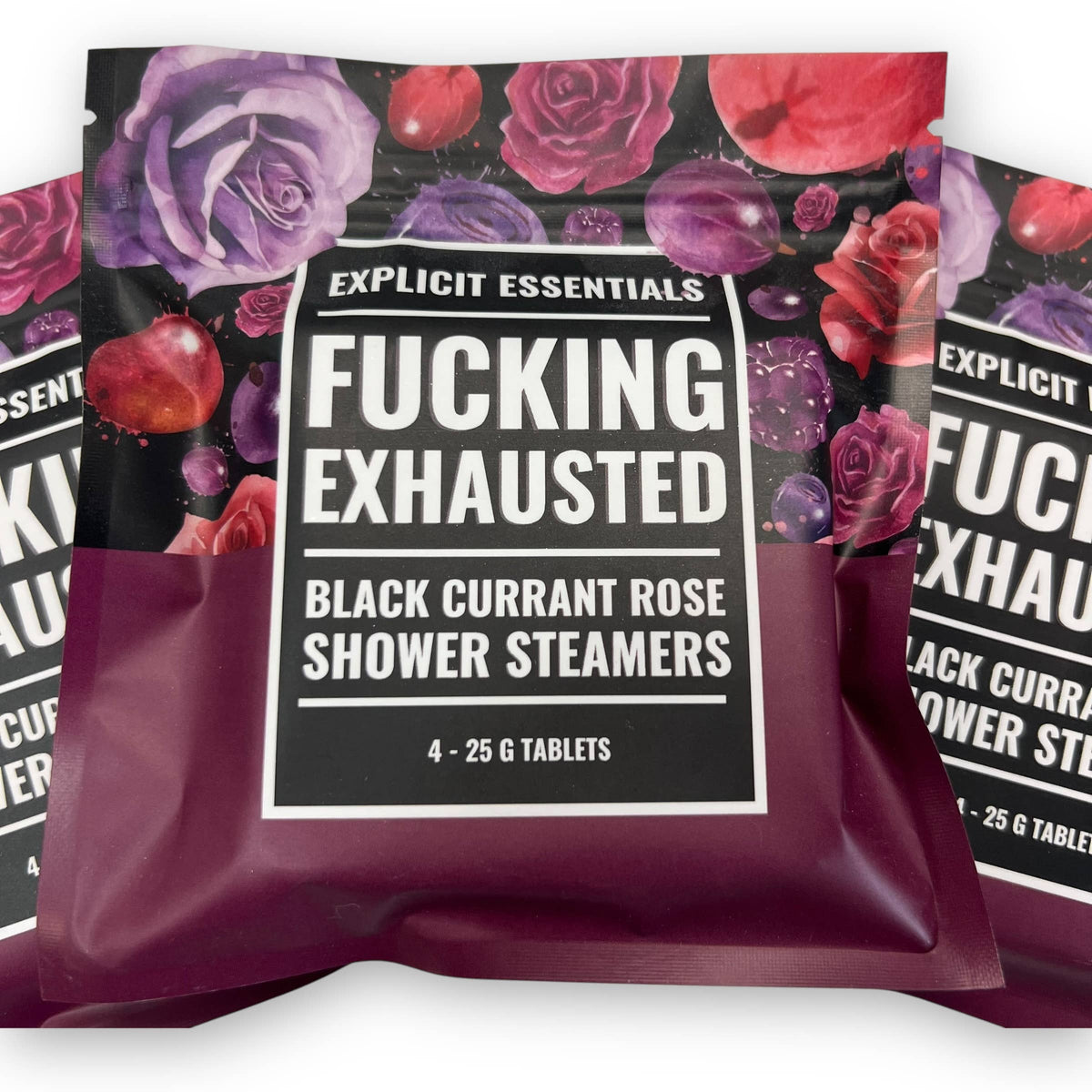Explicit Essentials - Fucking Exhausted Shower Steamers