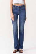 Lovervet by VERVET - MID RISE BOOTCUT JEANS LV1064
