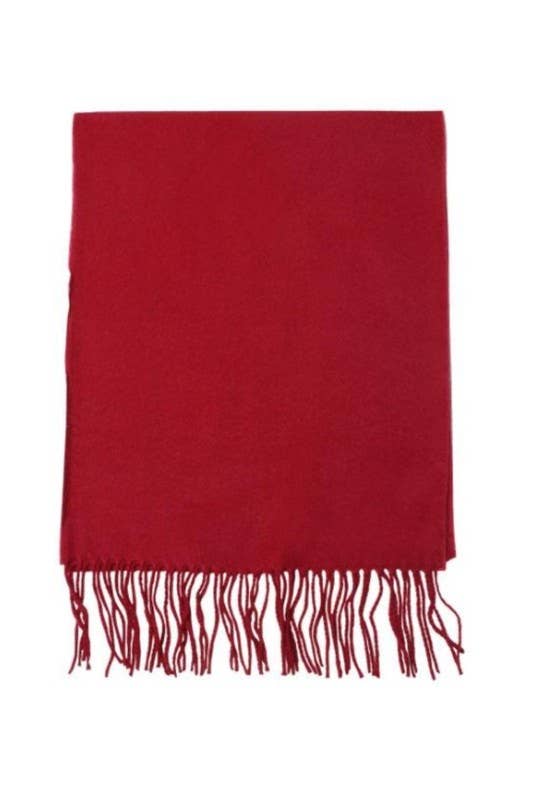 David And Young - Softer than Cashmere SOLID Vegan Cashmere Touch Scarves