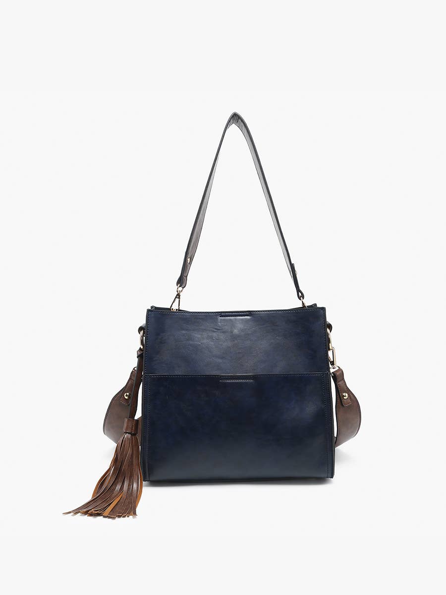 Jen & Co. - Lyla 2-in-1 Bucket Bag w/ Guitar Strap | M1867