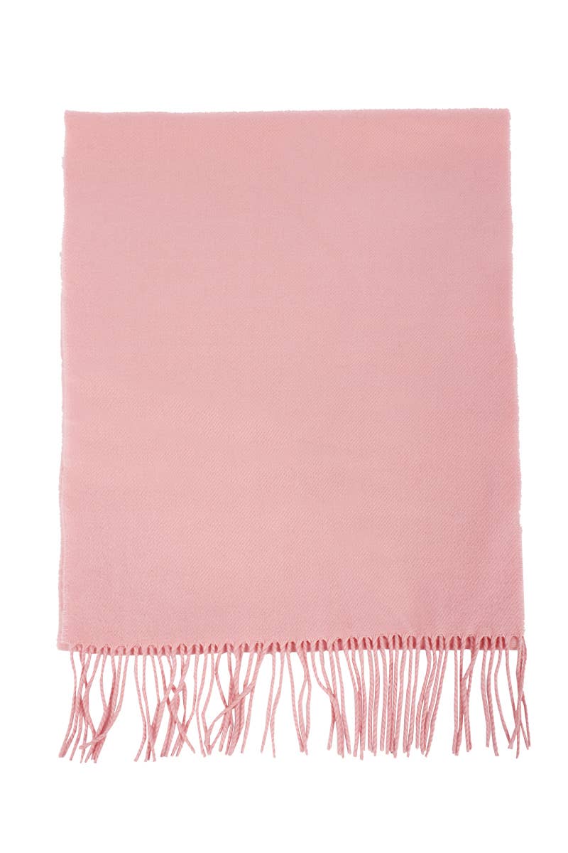 David And Young - Softer than Cashmere SOLID Vegan Cashmere Touch Scarves