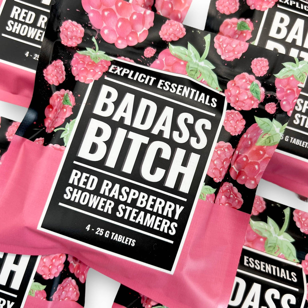 Explicit Essentials - Gifts For Friends, Bad @ss B!tch Shower Steamers
