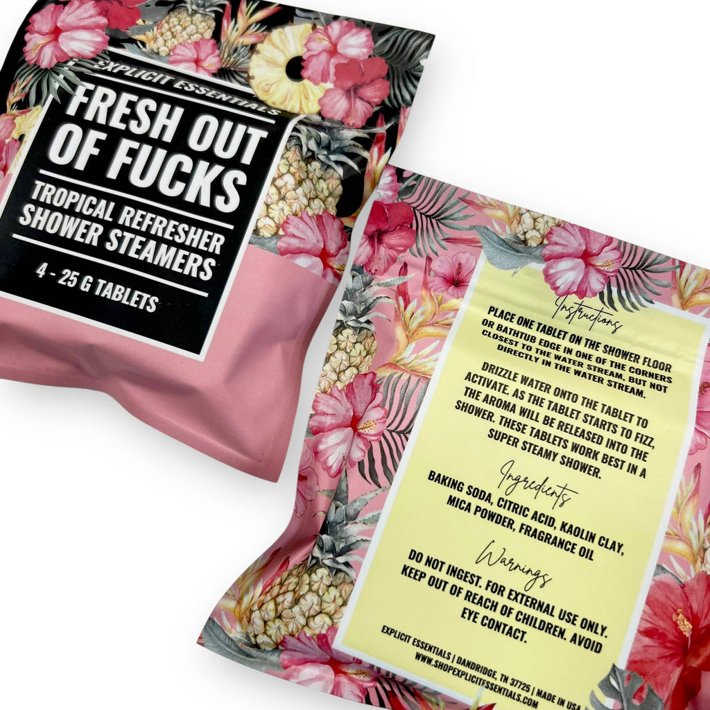 Explicit Essentials - Fresh Outta Fucks Shower Steamers