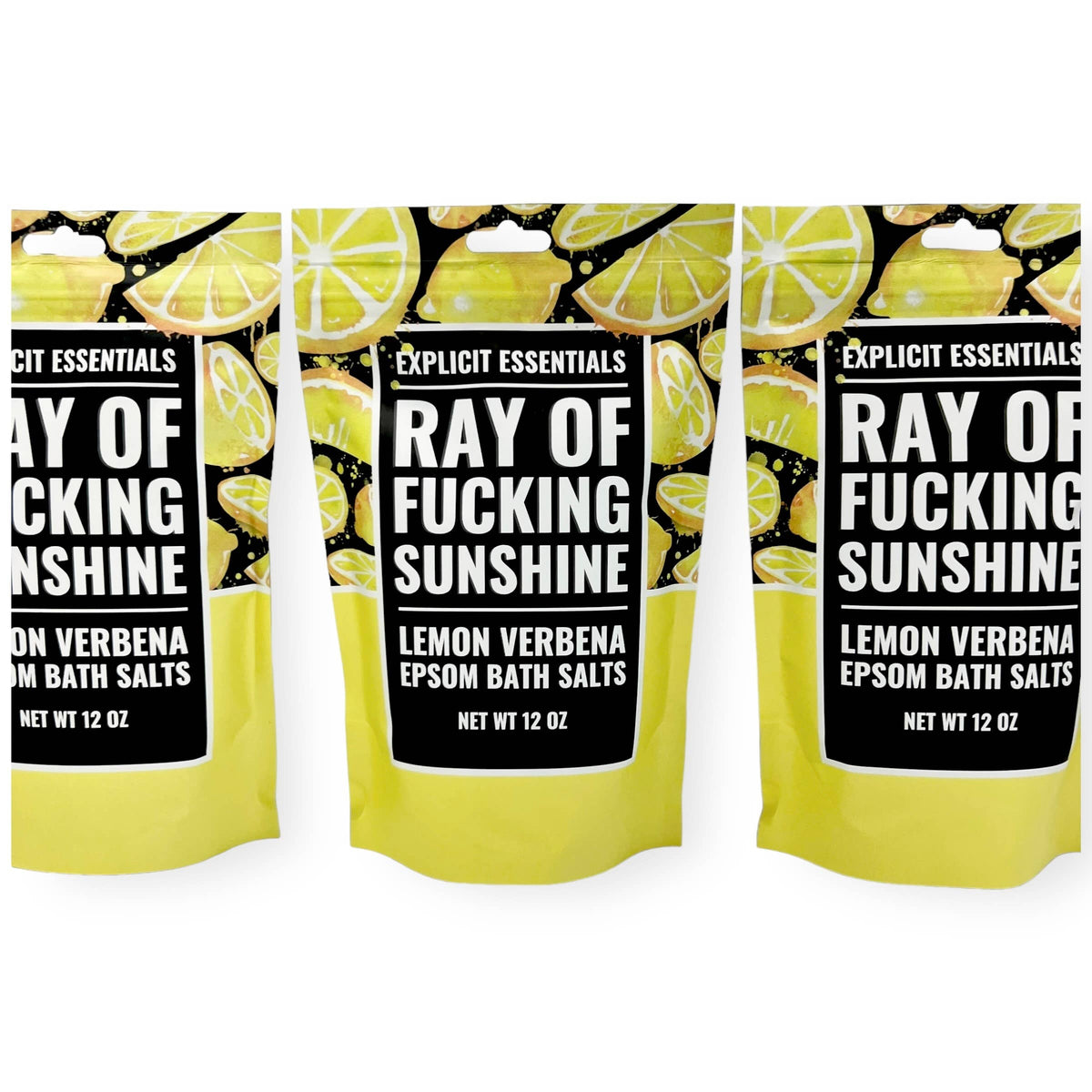 Explicit Essentials - Ray of Fucking Sunshine Bath Salts 12oz Bag