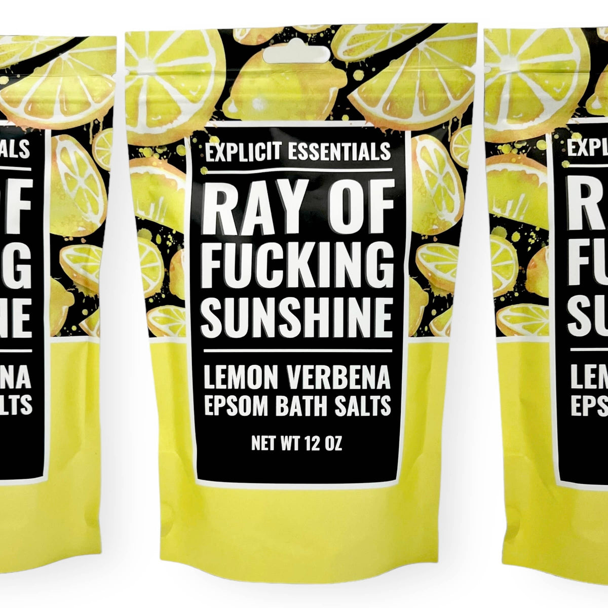 Explicit Essentials - Ray of Fucking Sunshine Bath Salts 12oz Bag