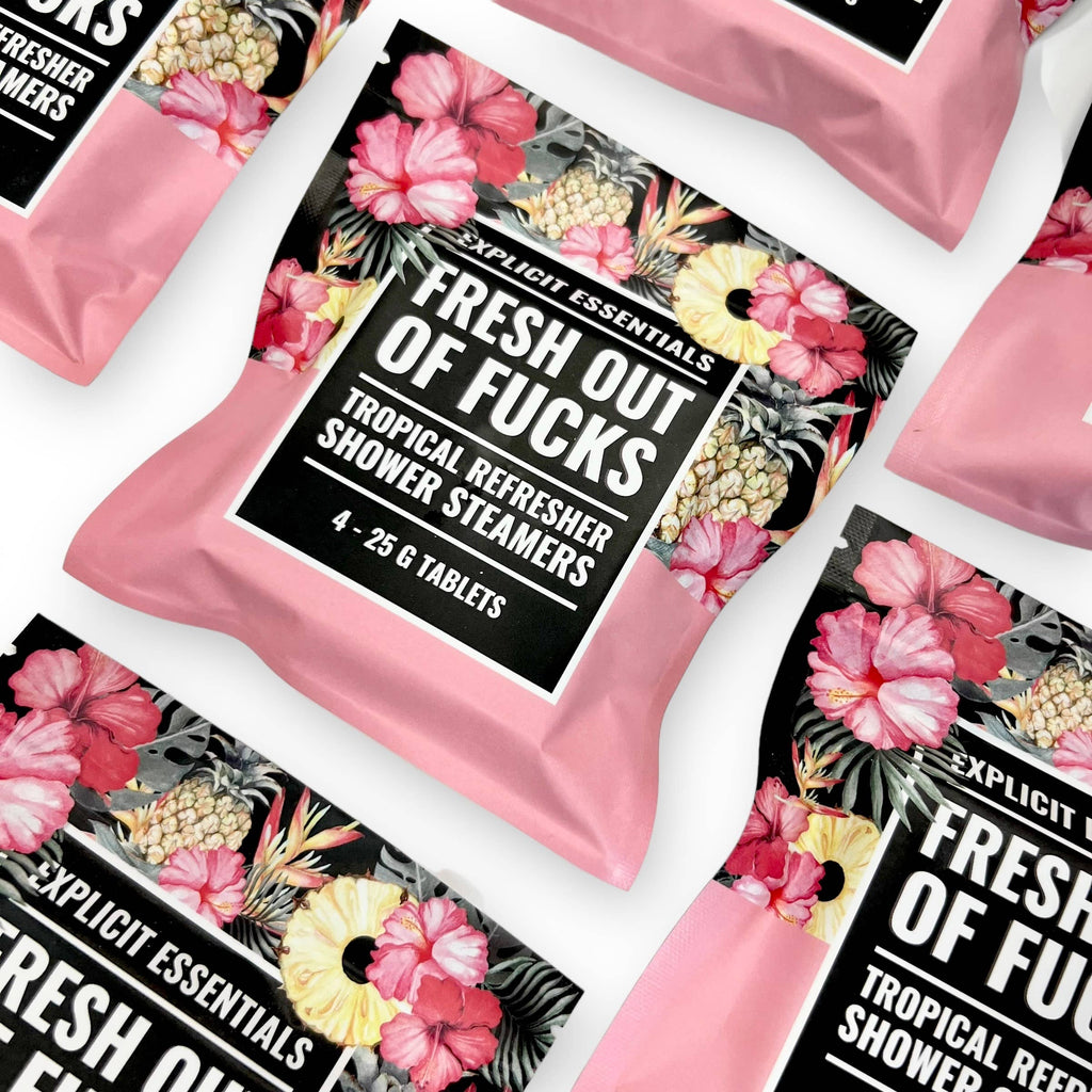 Explicit Essentials - Fresh Outta Fucks Shower Steamers